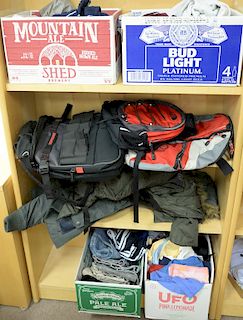 Lot of boys clothing and shoes to include Gap Kids, Lit Jeans, Adidas, Poivre Blanc, Ralph Lauren, American Eagle winter jacket, Lil...