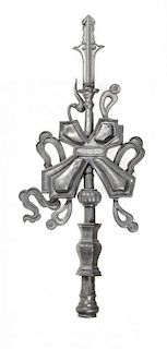 A Pair of Pewter Wall Hangers.