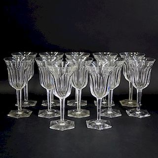 Twelve (12) Baccarat Malmaison Water Goblets
