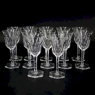 Twelve (12) Baccarat Malmaison Cordial Glasses