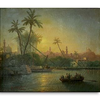 After: Ivan Aivazovsky, Russian (1817 - 1900) Oil Canvas