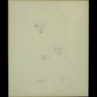 Rafael Coronel, Mexican (born 1932) Drawing