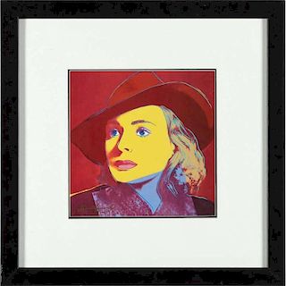 Andy Warhol (1928-1987), "Ingrid Bergman with Hat, No. 7"
