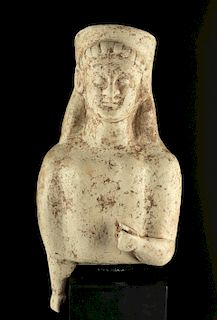 Archaic Greek Ceramic Votive Figure, ex-Christie's