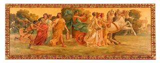 Mural Size Neoclassical Theme Painting,