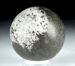 Rare Taino Stone Spherolith / Ball