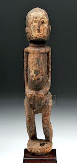20th C. African Dogon Wood Standing Male
