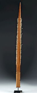 20th C. Gilbert Islands Sword - Coconut w/ Fish Spines