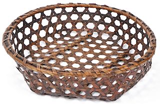 Antique Herb Gathering Basket