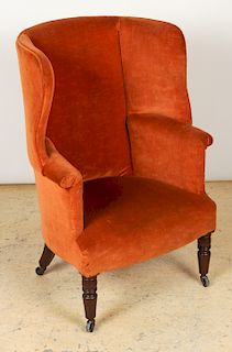 Antique Sheraton Wing Chair