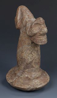 Taino Full Figure Anthropic Cohoba Pestle (1000-1500 CE)