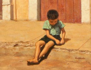 Jack Bookbinder (1911-1990) "Miguel" Painting