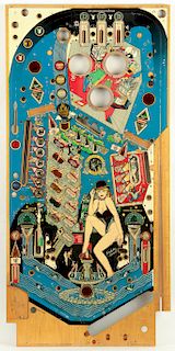 Vintage Playboy Pinball Play Field