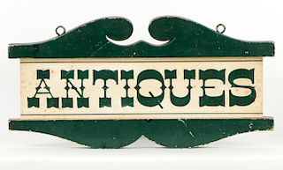 1920's Antiques Sign
