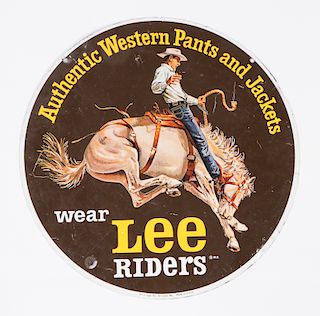 Lee Riders Double Sided Advertising Sign