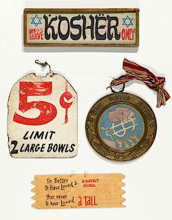 4 Collectible Signs