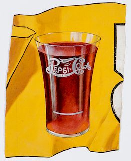 Pepsi Cola Advertising Illustration Art