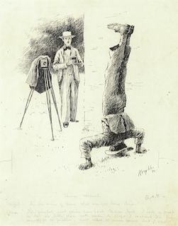 Edward Windsor Kemble (American, 1861-1933) Drawing