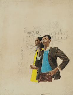 1960's Harry Bennett Original Illustration Art