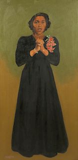 Charles L Smith (American)  Portrait of Marian Anderson