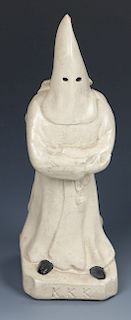 Ku Klux Klan Chalkware Statue, circa 1923