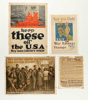 4 WWI Era Posters