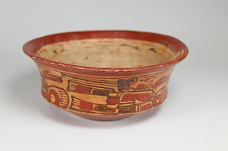Maya Chiefs Bowl from El Salvador ca. 400-700 AD