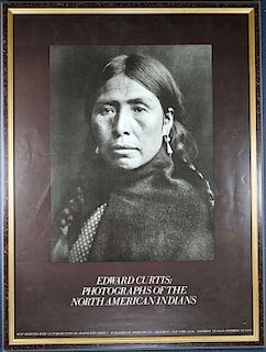 "...Photographs of North American Indians" Poster