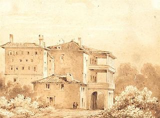 Artist Unknown, (Italian, 19th Century), Architectural Scene