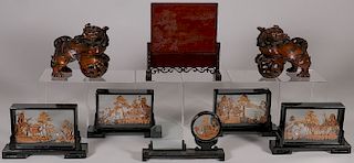 GROUP OF CHINESE DECORATIVE ARTS