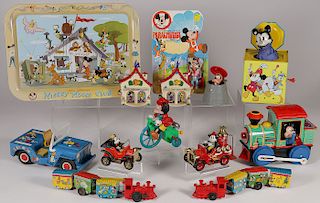 AN INTERESTING GROUP OF 14 DISNEY ITEMS