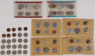 A MIXED US COIN LOT, CIRCA 1887-1968