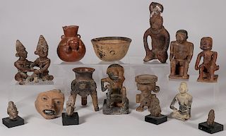 PRE-COLUMBIAN AND LATER POTTERY AND STONE