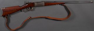 A SAVAGE MODEL 1899 LEVER ACTION RIFLE 