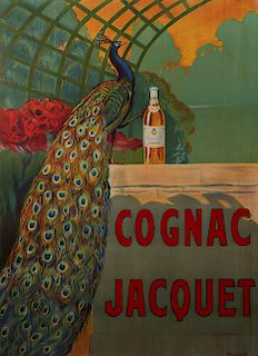 FRENCH COGNAC ADVERTISING POSTER, CIRCA 1890