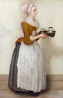 After Jean-Etienne Liotard, (20th Century), The Chocolate Girl