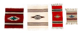 Chimayo , Four Small Weavings