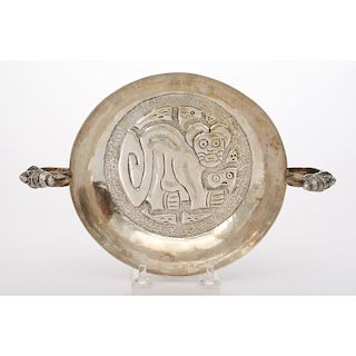 Peruvian Silver Bowl