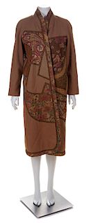 * A Koos Camel Wool Reversible Coat, No size.