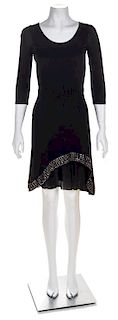 A Roberto Cavalli Black Dress, No size.