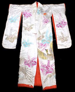 Traditional Japanese Uchikake Wedding Kimono