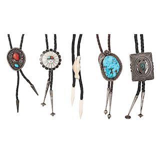 A Collection of Bolo Ties