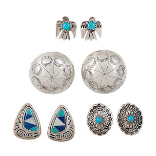 Southwestern Silver Earrings