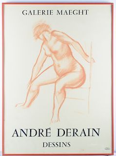 Andre Derain Dessins Galerie Maeght Litho