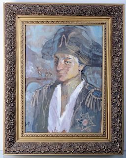 A. Ivanov Russian Maritime Oil on Canvas
