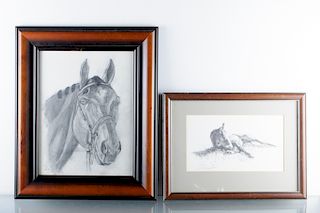 Tucker Smith Foal Print & Horse Drawing