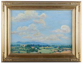 W.H. Donahue Landscape, Newcomb-Macklin Frame