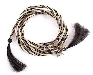 Deer Lodge Prison Made Hitched Horsehair Reins