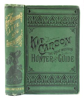 Story of Kit Carson's Life and Adventures 1869