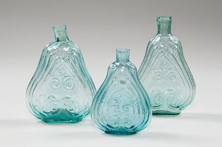 Aqua Scroll Flasks